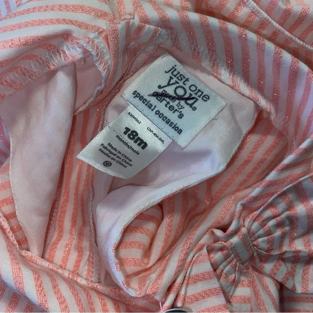 Carter’s‎ Easter 18 months Dress Set Pink White New